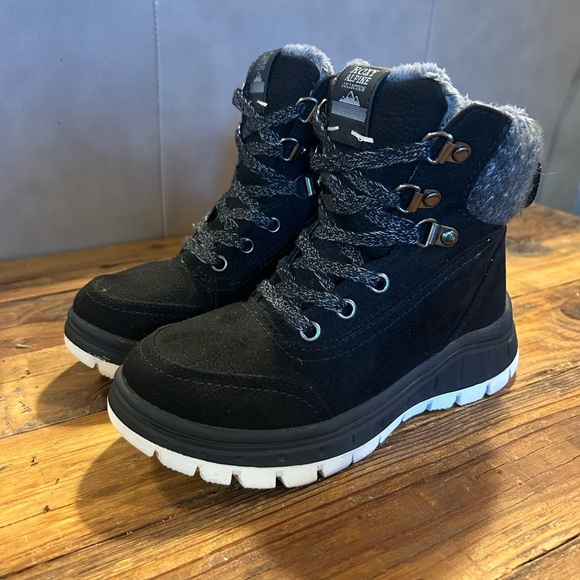 Roxy girls Karmel lace up boots - Picture 3 of 11